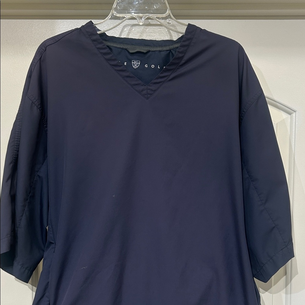 Nike Navy Blue Raincoat Pullover